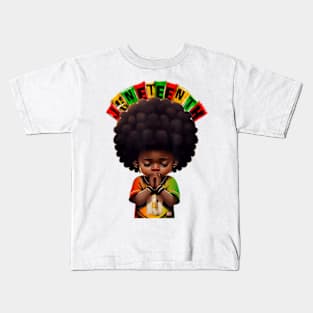 Kids Juneteenth Prince 1865 Black History Month Toddler Boy Kids T-Shirt